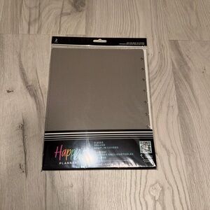 Happy Planner Deluxe Snap-In Covers in Gray